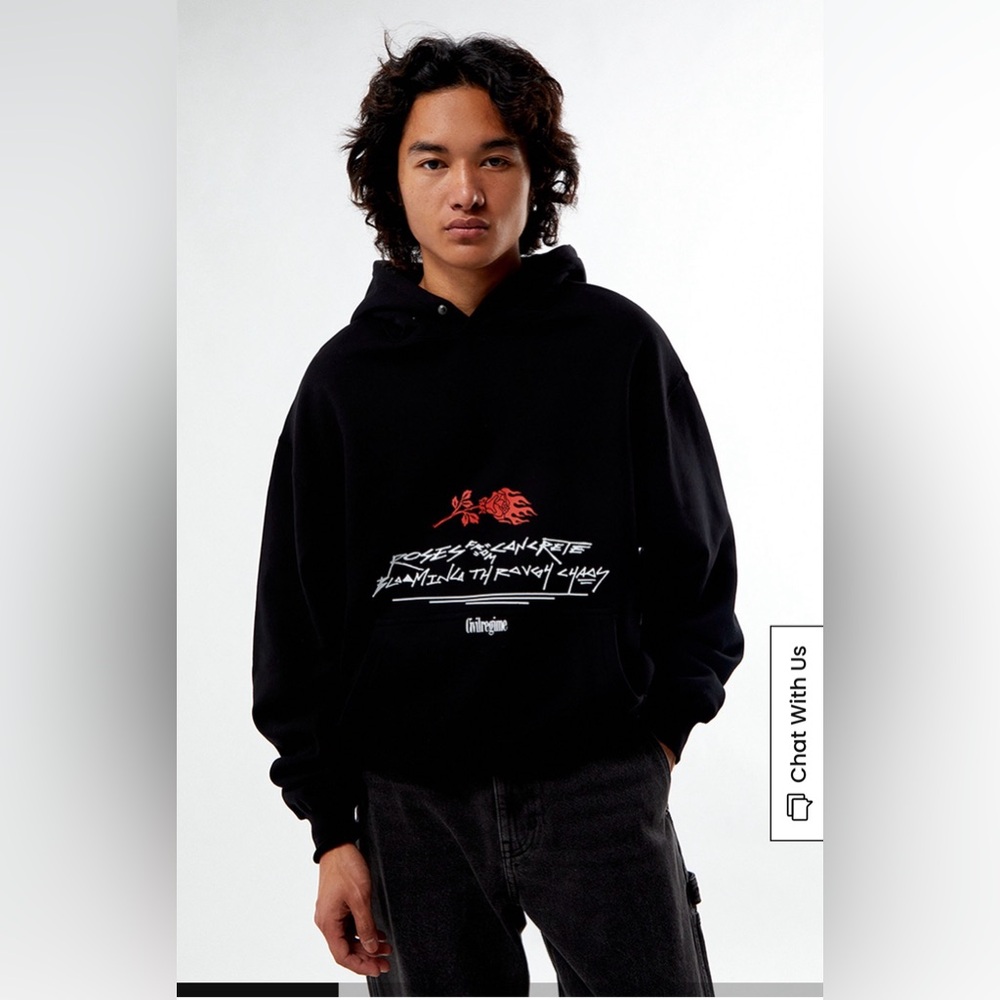 Civil Regime Bloom Snap Hoodie